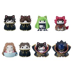Code Geass: Lelouch of the Rebellion Mega Cat Project Mini Figures Code Genyass 3 cm Blind Box Assortment (8)
