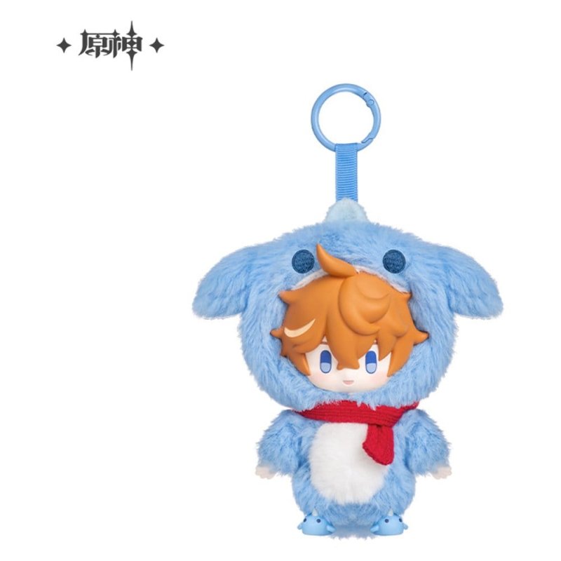 Genshin Impact Winter Nesting Series Vinyl Plush Keychain Tartaglia 15 cm