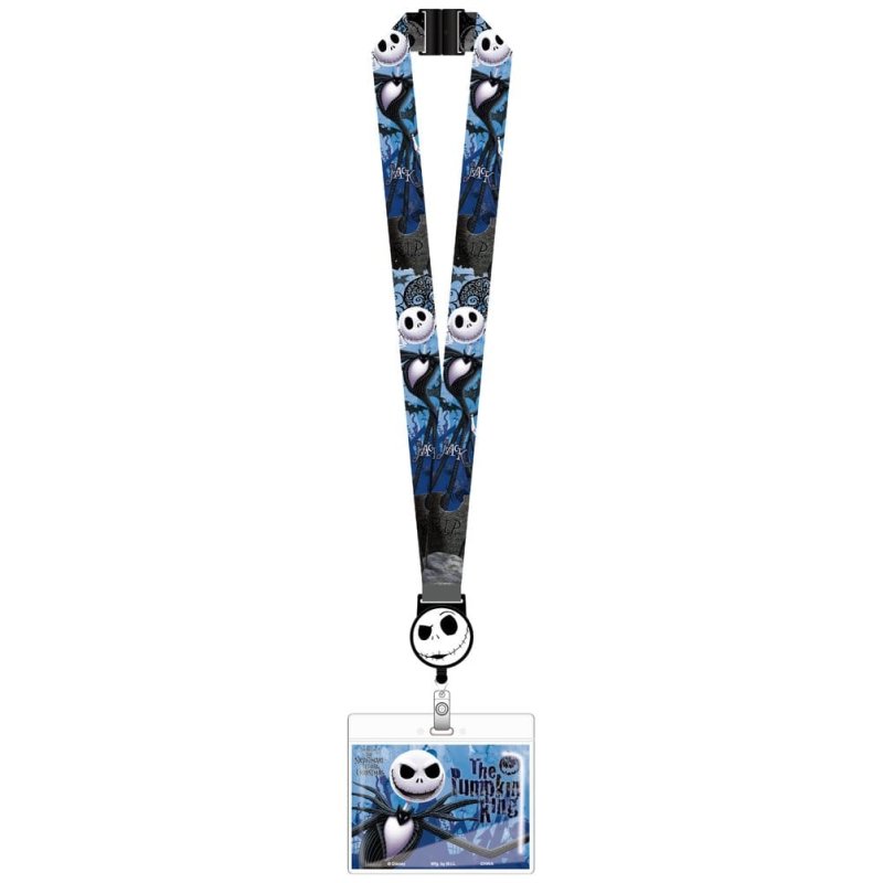 The Nightmare Before Christmas Deluxe Lanyard with Card Holder The Pumpkin King