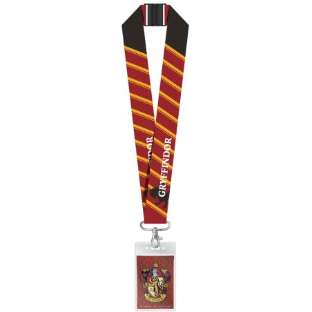Harry Potter Deluxe Lanyard with Card Holder Gryffindor