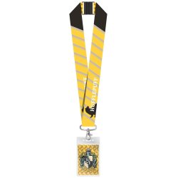 Harry Potter Deluxe Lanyard with Card Holder Hufflepuff