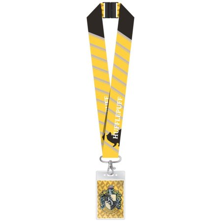 Harry Potter Deluxe Lanyard with Card Holder Hufflepuff
