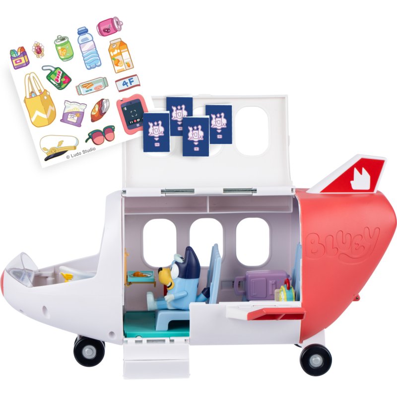 Bluey Playset Private Jet