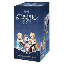 Genshin Impact Trading Card Game Journey of Light Blind Box Display (18) *Chinese Version*