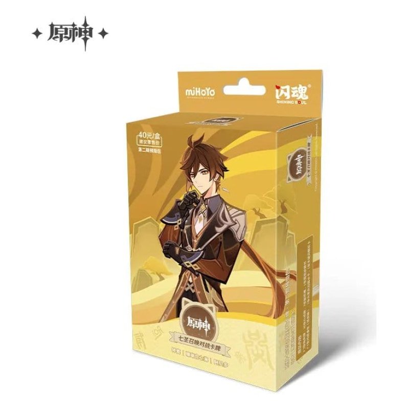 Genshin Impact Trading Card Game - Pre-Build Starter Deck 02 - Zhongli - Series 2 *Chinese Version*