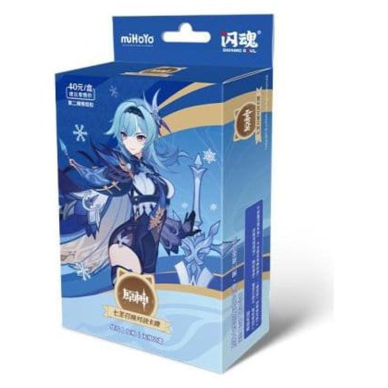 Genshin Impact Trading Card Game - Pre-Build Starter Deck 07 - Eula - Series 2 *Chinese Version*