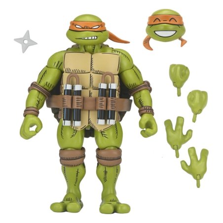 Teenage Mutant Ninja Turtles x Usagi Yojimbo Ultimate Action Figure Michelangelo 18 cm