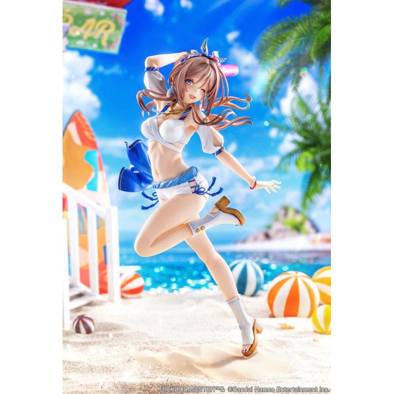 The Idolmaster Gakuen PVC Figure 1/7 Himesaki Rinami Kimi to Semi Blue Ver. 27 cm