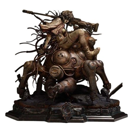 Ghost in the Shell Stand Alone Complex The Legend of Beauty and the Beast Statue 1/4 Motoko Kusanagi & Tachikoma Art by