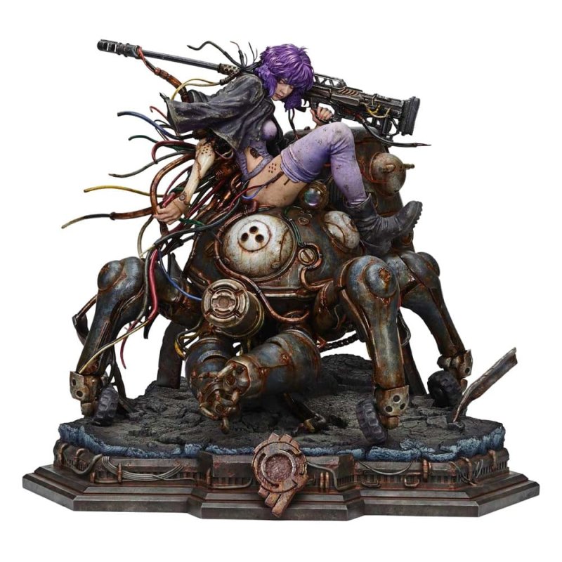 Ghost in the Shell Stand Alone Complex The Legend of Beauty and the Beast Statue 1/4 Motoko Kusanagi & Tachikoma