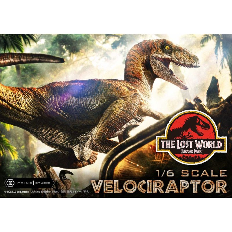 Jurassic Park II Legacy Museum Collection Statue 1/6 Velociraptor 41 cm