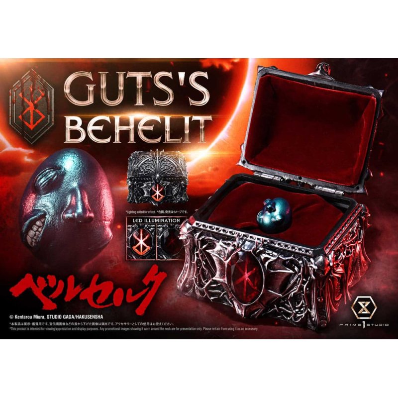Berserk Life Scale Statue Gut's Behelit 5 cm