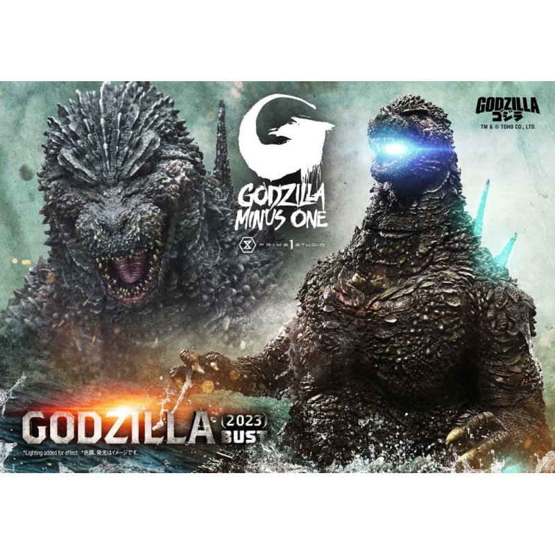 Godzilla Minus One (Film) Life Size Bust 1/1 Godzilla (2023) Bonus Ver. 87 cm