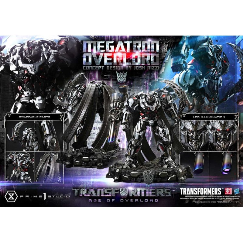 Transformers Generations I Museum Masterline Statue Megatron Overlord (Design by Josh Nizzi) 89 cm