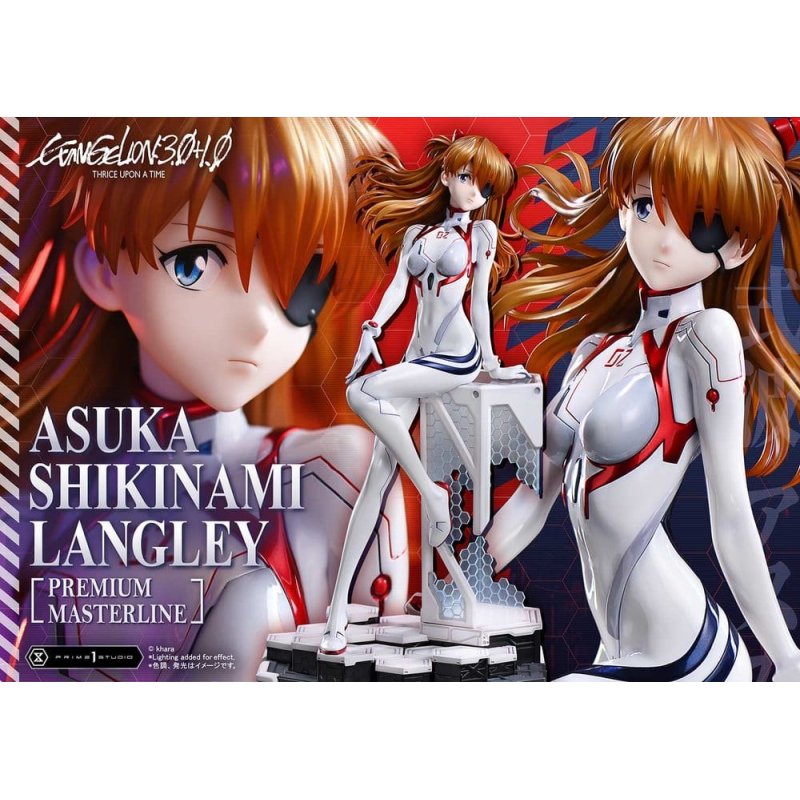 Evangelion: 3.0 1.0 Thrice Upon A Time Premium Masterline Series Statue 1/4 Asuka Shikinami Langley Bonus Ver. 46 cm