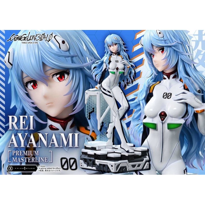 Evangelion: 3.0 1.0 Thrice Upon A Time Premium Masterline Series Statue 1/4 Rei Ayanami Bonus Ver. 46 cm