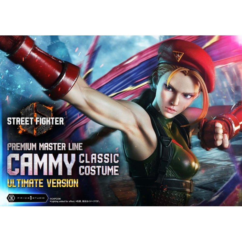 Street Fighter 6 Ultimate Premium Masterline Statue 1/4 Cammy Classic Costume Ultimate Version 54 cm