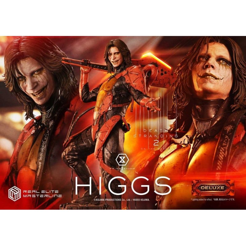 Death Stranding 2: On The Beach Real Elite Masterline Statue 1/3 Higgs DX Bonus Version 81 cm