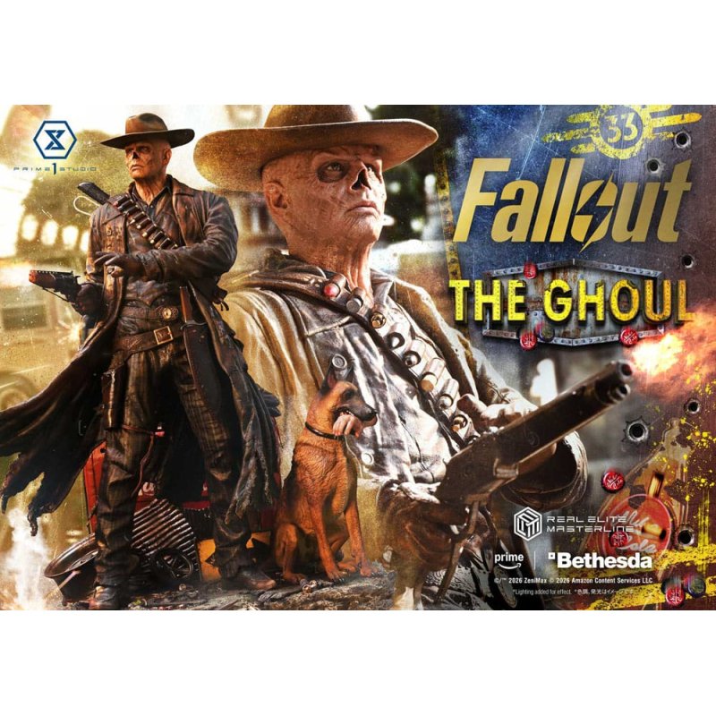 Fallout (TV Series) Real Elite Masterline Series Statue 1/4 The Ghoul 64 cm