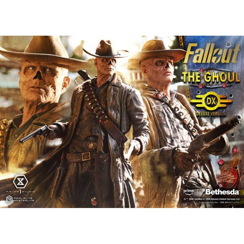 Fallout (TV Series) Real Elite Masterline Series Statue 1/4 The Ghoul Deluxe Version 64 cm
