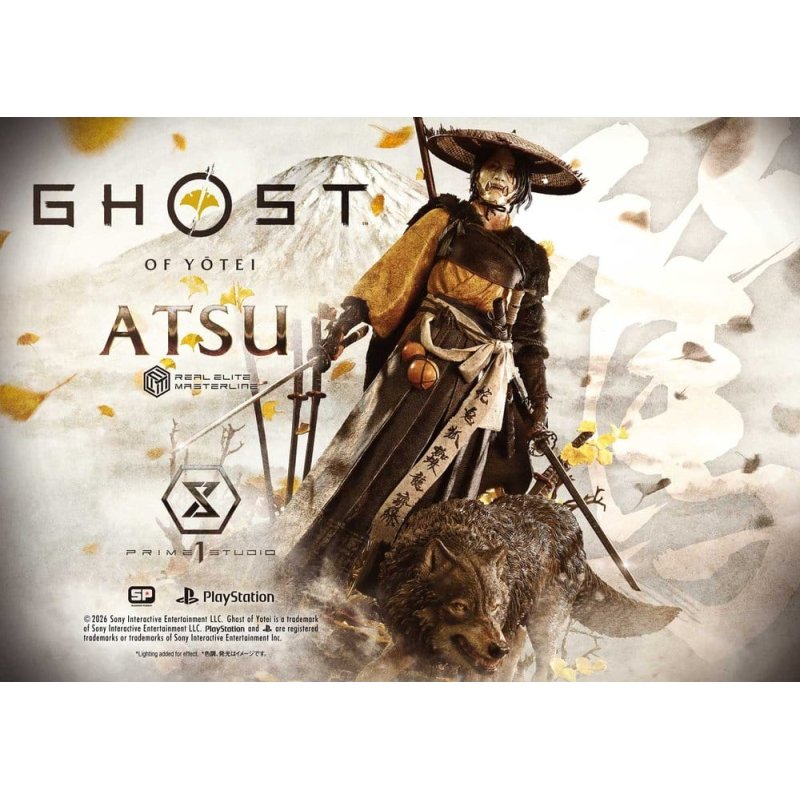 Ghost of Yotei Real Elite Masterline Statue 1/4 Atsu 59 cm