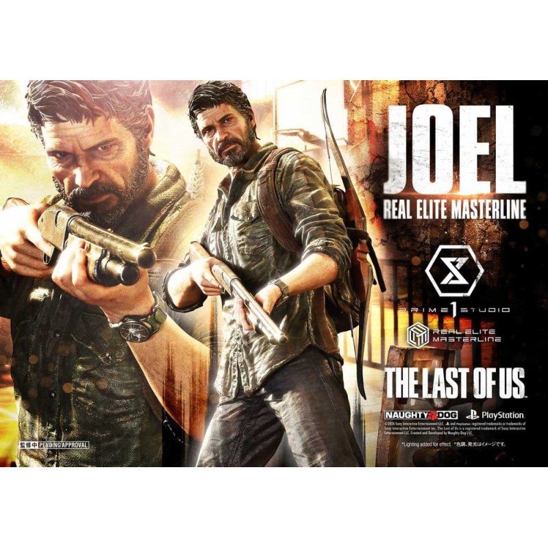The Last of Us (Part I) Real Elite Masterline Statue 1/4 Joel 52 cm