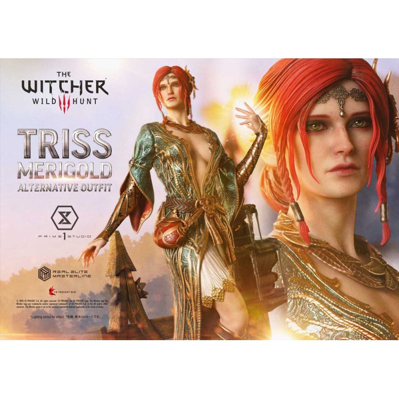 The Witcher 3: Wild Hunt Real Elite Masterline Series Statue 1/4 Triss Merigold Bonus Version 52 cm