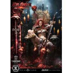 Red Sonja Throne Legacy Collection Statue Statue 1/3 Red Sonja: Long Live the Queen 77 cm