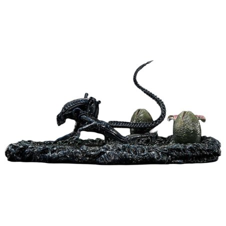 Aliens (Film) Ultimate Diorama Masterline Statue Warrior Xenomorph for Queen Alien 23 cm