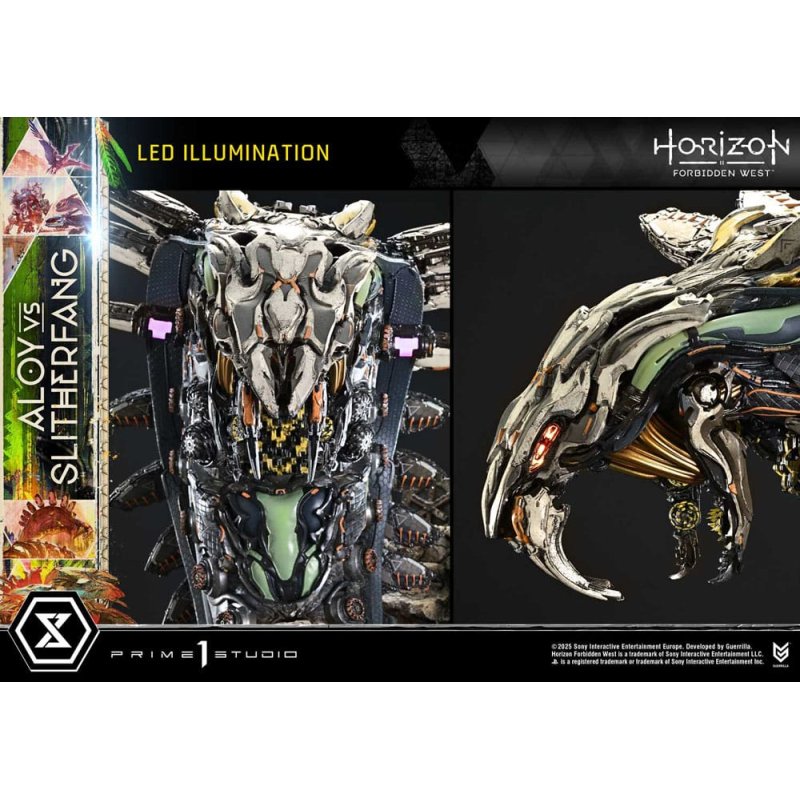 Horizon Forbidden West Ultimate Diorama Masterline Series Statue Aloy vs. The Slitherfang 82 cm