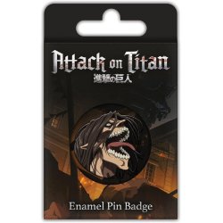Attack on Titan Enamel Pin Badge S3 (Eren Titan Rage)