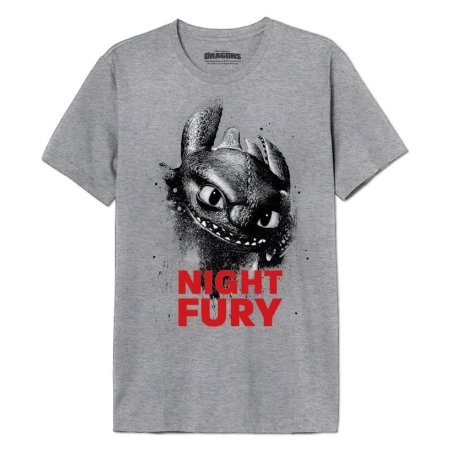 How to Train Your Dragon T-Shirt Night Fury Size S