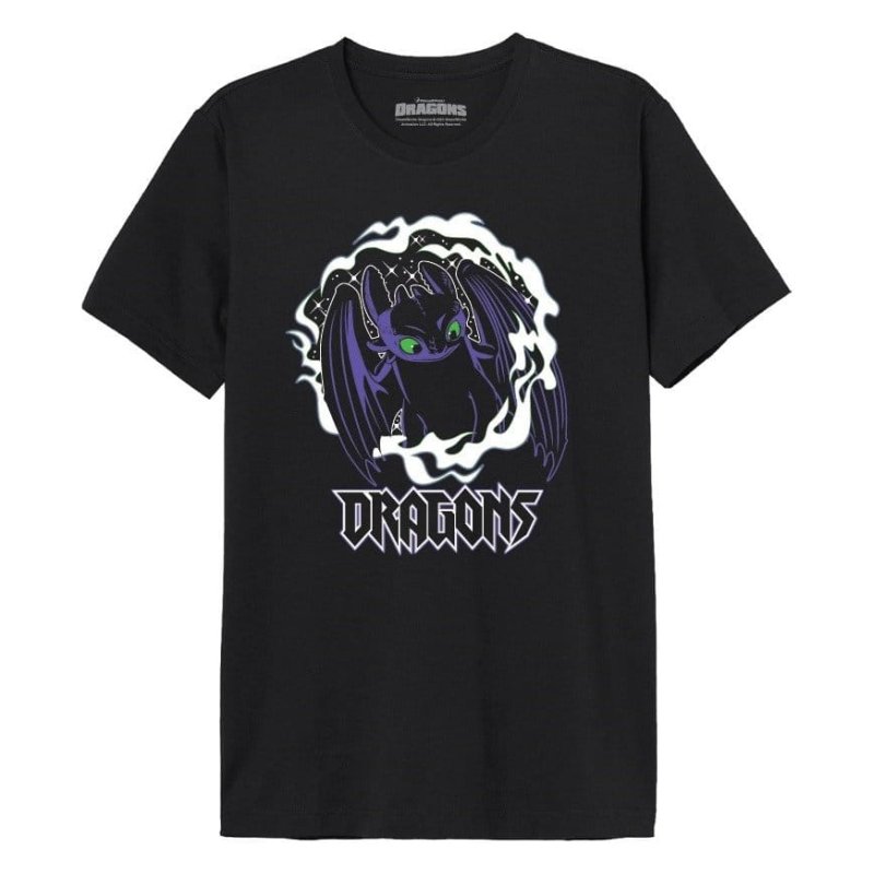 How to Train Your Dragon T-Shirt Dragons Size S
