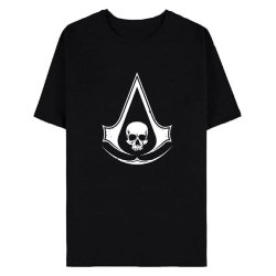 Assassin's Creed T-Shirt Black Flag Resynched Skull Size XL