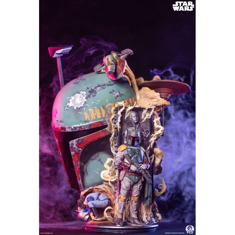 Star Wars The Empire Strikes Back Fine Art Bust Boba Fett 50 cm