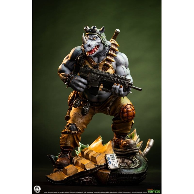 Teenage Mutant Ninja Turtles Legends Statue 1/3 Rocksteady 69 cm