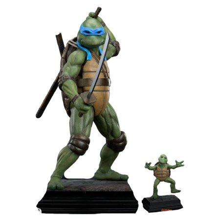 Teenage Mutant Ninja Turtles Statue 1/2 Leonardo Deluxe Edition 86 cm