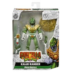 Mighty Morphin Power Rangers x Godzilla Action Figure Green Godzilla