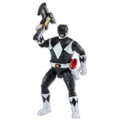 Mighty Morphin Power Rangers Season 2 Auto-Morphin Action Figure Black Ranger