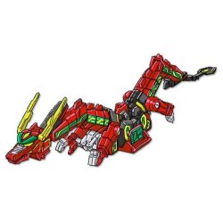 Mighty Morphin Power Rangers Thunderzord Action Figure Red Dragon