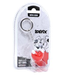PORTE-CLÉS BLISTER - IDÉFIX COEUR ROUGE