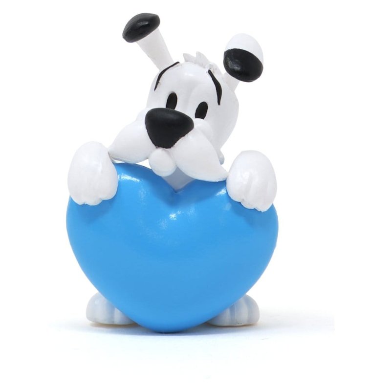 FIGURINE PVC - IDÉFIX COEUR BLEU