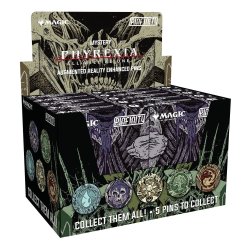 Magic: The Gathering Pins Blind Box Mystery Phyrexia Infected Lands Assortment (10)