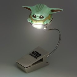 Star Wars Mandalorian book light - Grogu (high: 20 cm) / Gwiezdne Wojny lampka do czytania Mandalorianin - Grogu