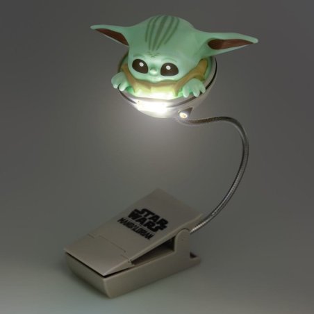 Star Wars Mandalorian book light - Grogu (high: 20 cm) / Gwiezdne Wojny lampka do czytania Mandalorianin - Grogu