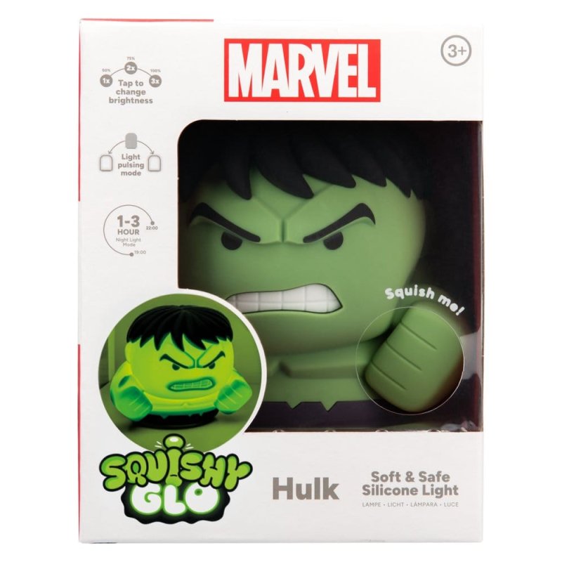 Marvel - Hulk SquishyGlo Silicone Light