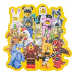 Lego Puzzle in Tin (250 Pieces)