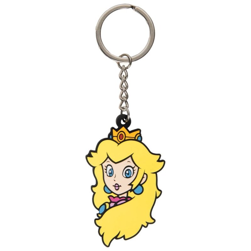 Super Mario PVC keyring Princess Peach / Super Mario brelok PVC - Księżniczka Peach