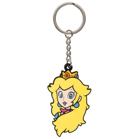 Super Mario PVC keyring Princess Peach / Super Mario brelok PVC - Księżniczka Peach
