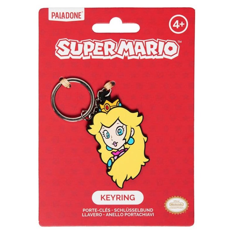 Super Mario PVC keyring Princess Peach / Super Mario brelok PVC - Księżniczka Peach